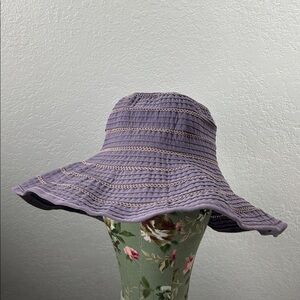 San Diego Hat Company Women Lilac Purple Sun Hat One Size Beach Casual